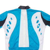 Full Zip Cycling Mens Jersey Blue S