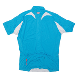 SUGOI Full Zip Cycling Mens Jersey Blue XL