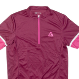 CROSSWAVE Cycling Womens Jersey Purple 1/4 Zip XL