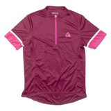 CROSSWAVE Cycling Womens Jersey Purple 1/4 Zip XL
