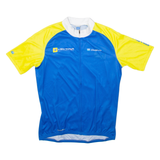 Full Zip Cycling Womens Jersey Blue UK 8