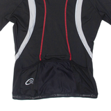 GONSO Cycling Womens Jersey Black 1/4 Zip UK 12