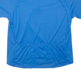 Cycling Mens Jersey Blue 1/4 Zip 3XL