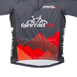 Cycling Mens Jersey Black 1/4 Zip L