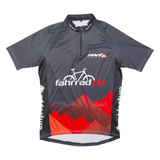 Cycling Mens Jersey Black 1/4 Zip L