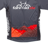 Cycling Mens Jersey Black 1/4 Zip L