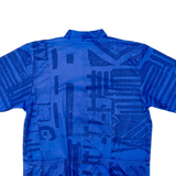 ENERGY Cycling Mens Jersey Blue 1/4 Zip L