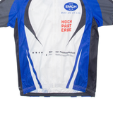 OLE Full Zip Cycling Mens Jersey Blue L