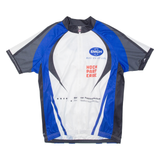 OLE Full Zip Cycling Mens Jersey Blue L