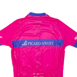 Full Zip Cycling Womens Jersey Pink L