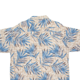 IMPRINTS Mens Hawaiian Shirt Blue Crazy Pattern XL