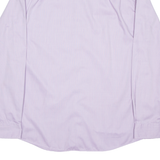LAUREN RALPH LAUREN Fitted Mens Plain Shirt Purple Long Sleeve XL
