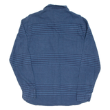 LEVI'S Mens Shirt Blue Striped Long Sleeve M