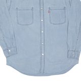 LEVI'S Mens Shirt Blue Long Sleeve M
