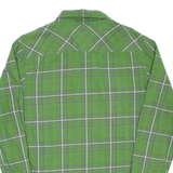 HARLEY DAVIDSON Mens Shirt Green Check Long Sleeve M