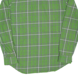 HARLEY DAVIDSON Mens Shirt Green Check Long Sleeve M
