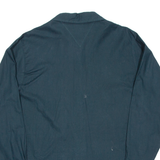 MICKEY UNLIMITED Mens Plain Shirt Green Long Sleeve M