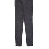 LEVI'S Mile High Womens Jeans Black Slim Skinny W23 L32