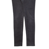LEVI'S Demi Curve Womens Jeans Black Slim Skinny W26 L32
