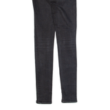 LEVI'S 711 Womens Jeans Black Slim Skinny W25 L32