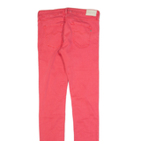 GUESS Luz Womens Jeans Pink Slim Skinny W28 L32