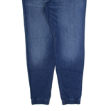 HOLLISTER Womens Jeans Blue Regular Tapered Stone Wash W36 L30