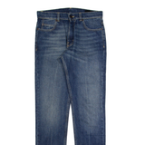 STELLA MCCARTNEY Womens Jeans Blue Regular Straight Stone Wash W30 L30