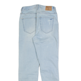 HOLLISTER Womens Jeans Blue Regular Boyfriend Stone Wash W27 L27