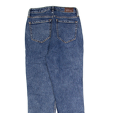 HOLLISTER High Rise Womens Jeans Blue Regular Mom Acid Wash W26 L27