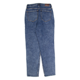 HOLLISTER High Rise Womens Jeans Blue Regular Mom Acid Wash W26 L27