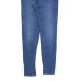 LEVI'S Mile High Womens Jeans Black Slim Skinny Stone Wash W27 L28