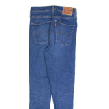 LEVI'S Mile High Womens Jeans Black Slim Skinny Stone Wash W27 L28