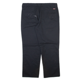 DICKIES Mens Trousers Black Regular Straight W38 L30
