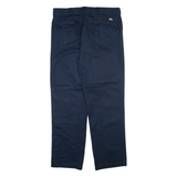 DICKIES 874 Workwear Mens Trousers Blue Regular Straight W38 L32