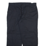 DICKIES Mens Trousers Black Relaxed Straight W38 L30