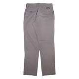 DICKIES Mens Trousers Grey Slim Straight W30 L30