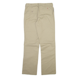 DICKIES Womens Trousers Beige Regular Straight W30 L31