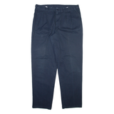 DICKIES Mens Trousers Blue Relaxed Tapered W38 L33