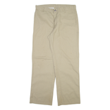 DICKIES Mens Trousers Beige Regular Straight W34 L32