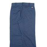 DICKIES Mens Trousers Blue Regular Straight W30 L30