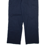 DICKIES Cargo Mens Trousers Blue Relaxed Straight W36 L31