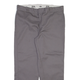 DICKIES 874 Workwear Mens Trousers Grey Regular Straight W40 L30