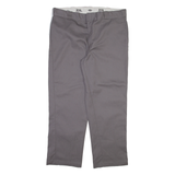DICKIES 874 Workwear Mens Trousers Grey Regular Straight W40 L30