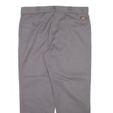 DICKIES 874 Workwear Mens Trousers Grey Regular Straight W40 L30