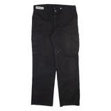 DICKIES Cargo Mens Trousers Black Relaxed Straight W36 L32