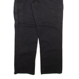 DICKIES Cargo Mens Trousers Black Relaxed Straight W36 L32