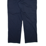 DICKIES Womens Trousers Blue Regular Straight W36 L31