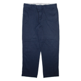 DICKIES 874 Workwear Mens Trousers Blue Regular Straight W40 L32