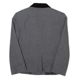NEW FAST Womens Blazer Jacket Grey 90s UK 10