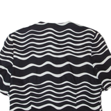 Womens Blazer Jacket Blue 90s Striped M